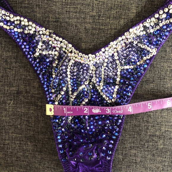 Purple Saleyla Fully stoned Figure Suit - Picture 10 of 10